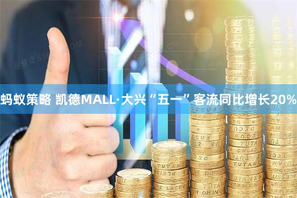 蚂蚁策略 凯德MALL·大兴“五一”客流同比增长20%