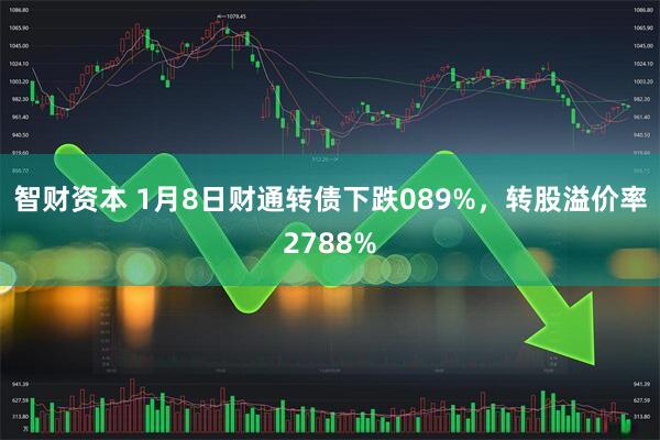 智财资本 1月8日财通转债下跌089%，转股溢价率2788%